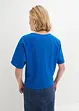 Vleermuisshirt met broderie anglaise, bonprix