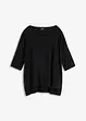 Boxy shirt met boothals, halflange mouw, bonprix