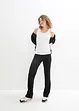 Jersey broek van viscosemix, bonprix