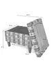 Hocker met dienblad, bonprix