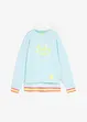 Sweater met kleurrijke mouwboorden, bonprix