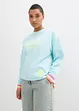 Sweater met kleurrijke mouwboorden, bonprix