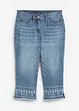 Capri jeans met borduursel, bonprix