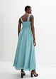 Maxi jurk met pailletten en borduursel, bonprix