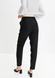 Cropped high waist broek in een linnen-viscosemix, bonprix