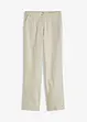 High waist linnen broek van een linnen-viscosemix, bonprix