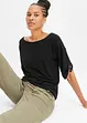 T-shirt met boothals, bonprix