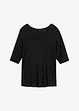 Shirt met ronde hals van zachte viscose, bonprix