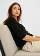 Shirt met ronde hals van zachte viscose, bonprix