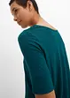 Shirt met ronde hals van zachte viscose, bonprix
