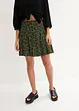Korte high waist broekrok van zachte viscose, bonprix