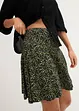 Korte high waist broekrok van zachte viscose, bonprix