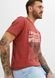 T-shirt van biologisch katoen met print, John Baner JEANSWEAR