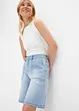 Mid waist jeans bermuda, straight, John Baner JEANSWEAR