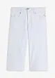 Wide leg capri jeans met mid waist, John Baner JEANSWEAR