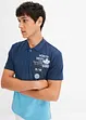 Poloshirt met kleurverloop, korte mouw, bonprix