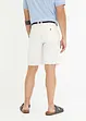 Chino bermuda met riem, regular fit, bpc bonprix collection