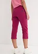 3/4 stretch broek met crashed effect, bonprix