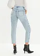 Straight jeans met mid waist, bonprix