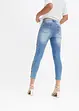 Skinny jeans met parels, bonprix