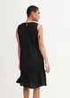 Korte viscose jurk in A-lijn, bonprix