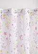 Transparant gordijn met bloemen (1 stuk), bpc living bonprix collection