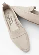 Leren loafers, bonprix