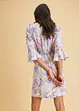 Crêpe jurk met volants, BODYFLIRT