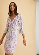 Crêpe jurk met volants, BODYFLIRT