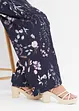Jersey broek met bloemenprint, bonprix