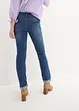 Stretch jeans mid waist, straight, bonprix