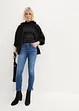 Comfort stretch 7/8 jeans met splitten, bonprix