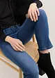 Comfort stretch 7/8 jeans met splitten, bonprix