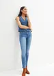 Skinny stretch jeans mid waist, bonprix