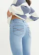 Skinny stretch jeans mid waist, bonprix