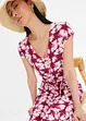 Jersey jumpsuit met korte mouwen, bonprix