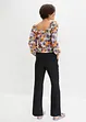 High waist linnen broek van een linnen-viscosemix, bonprix