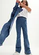 Meisjes jegging, flared, mid waist, bonprix