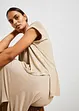 Oversized shirt van vloeiende viscose, bonprix