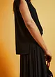 Oversized shirt van vloeiende viscose, bonprix