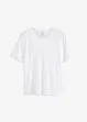 T-shirt met kanten details, bonprix