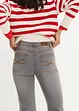 High waist stretch jeans, straight, bonprix