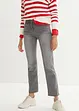 High waist stretch jeans, straight, bonprix