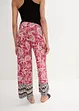 Losjes vallende palazzo broek met paisley, bonprix