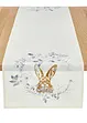 Tafelloper met glanzende print haas, bpc living bonprix collection