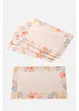 Placemats met bladerprint (set van 4), bonprix