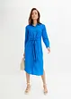 Midi jurk met knoopdetail, bonprix