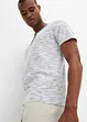 Henley shirt van puur katoen, korte mouw, bonprix