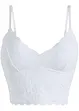 Kanten top, bonprix