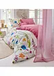 Gordijnen met gerecycled polyester en kleurverloop (set van 2), bonprix